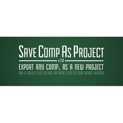 AEscripts Save Comp As Project icon